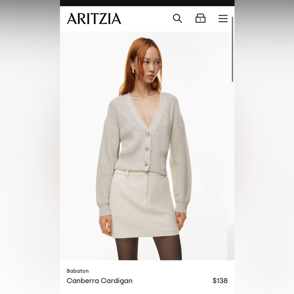 Aritzia Canberra cardigan, size XXS - Picture 5 of 5